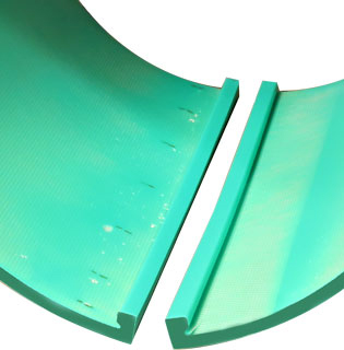 19.75 in. Rubber Squeegee in Green (Case of 6)